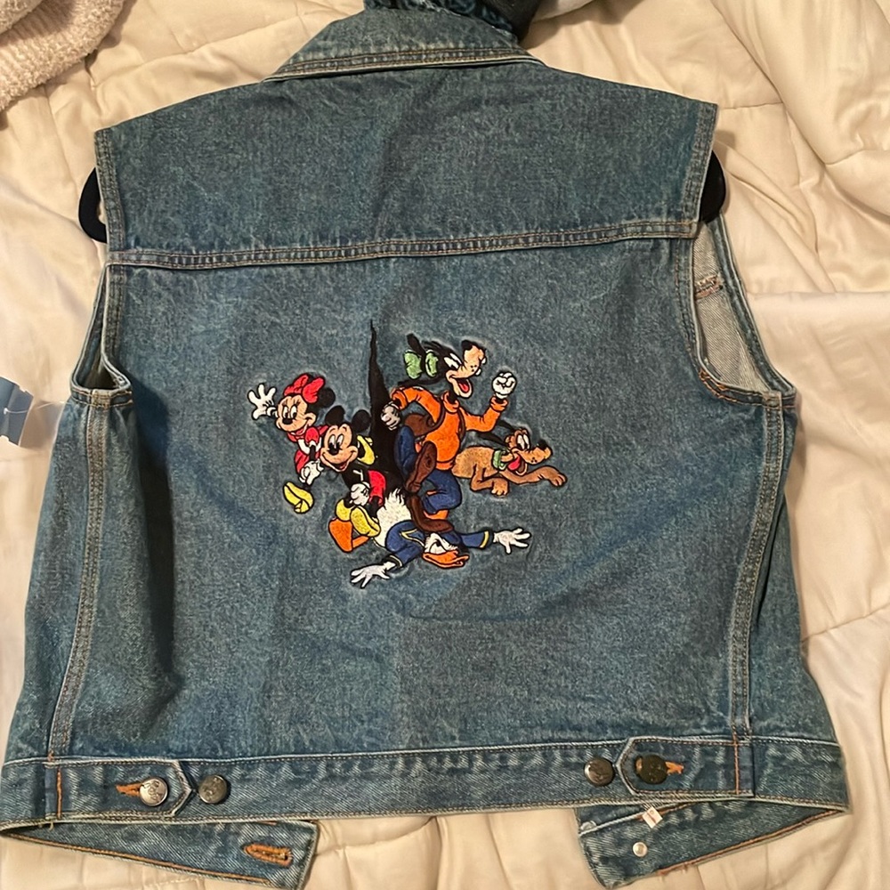 Vintage Disney Denim Vest